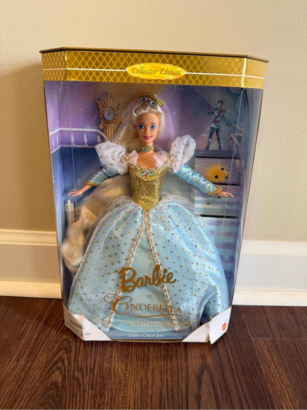 Vintage 1996 Barbie as Cinderella Doll - Children Collector Series - NRFB 16900